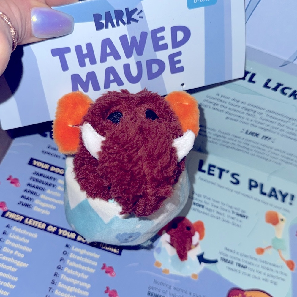 Bark ‘Thawed Maude’ Plush Dog Toy(s)